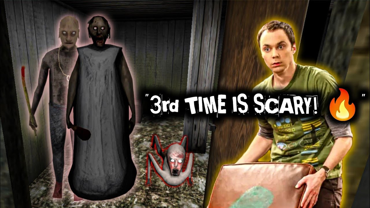 Granny helicopter escape part three 🕞😱😅