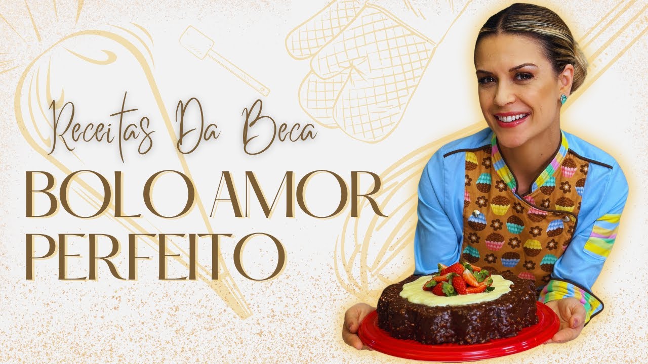 Bolo Amor Perfeito: Chocolate, Creme de Confeiteiro e Frutas Vermelhas!