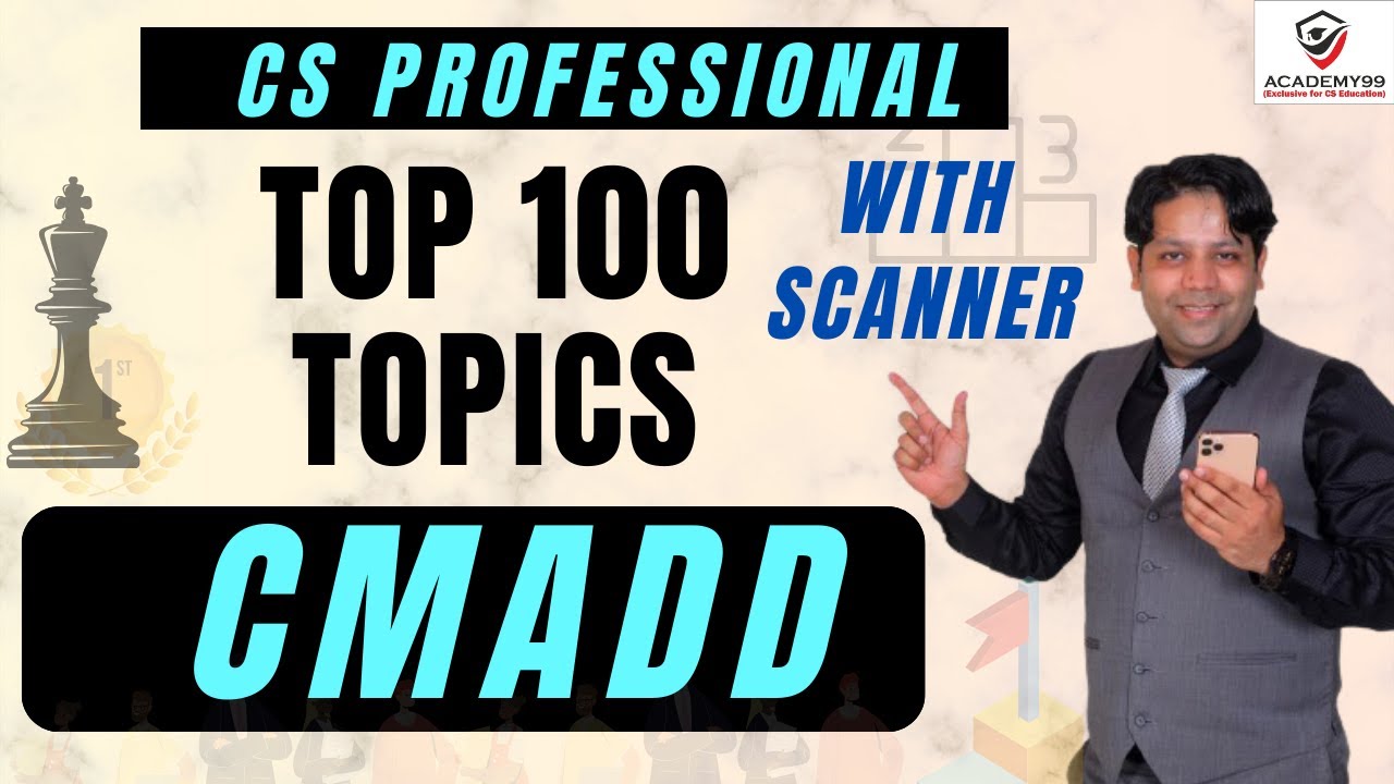 CMADD MARATHON | CS PROFESSIONAL CMADD MARATHON | TOP 100 TOPICS | CS PROFESSIONAL CMADD