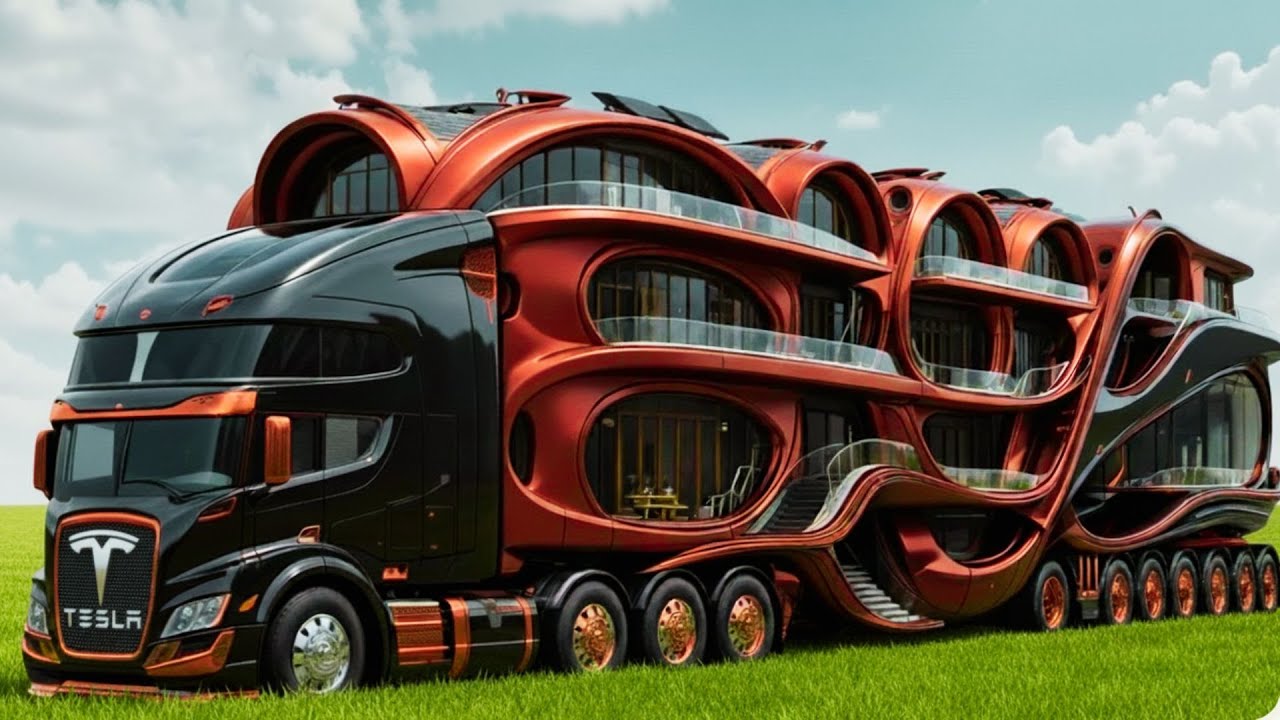 2026 Tesla Motorhome &ndash; The Electric Palace on Wheels  The Future of Luxury Travel Begins!