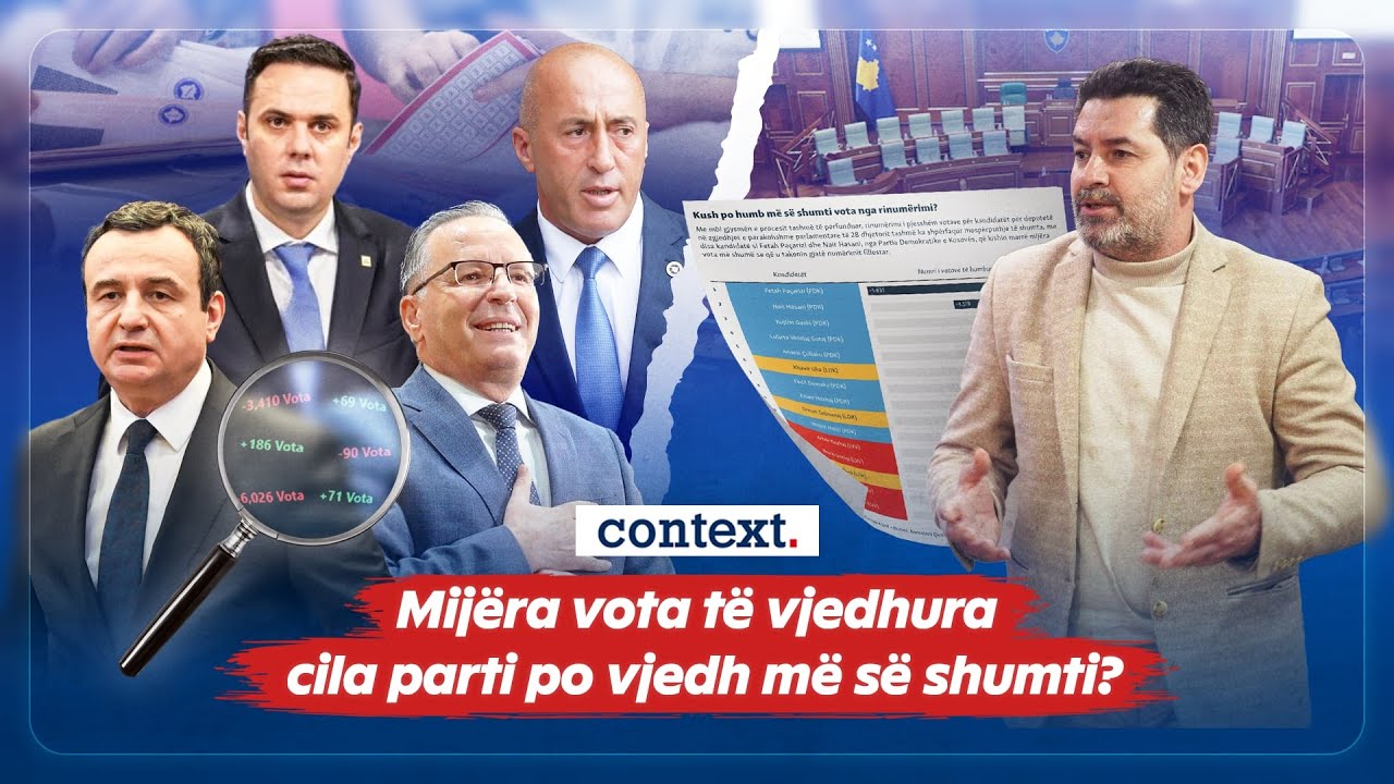 CONTEXT – Mijëra vota të vjedhura: Cila parti po vjedh më së shumti? - 20.01.2026 ATV