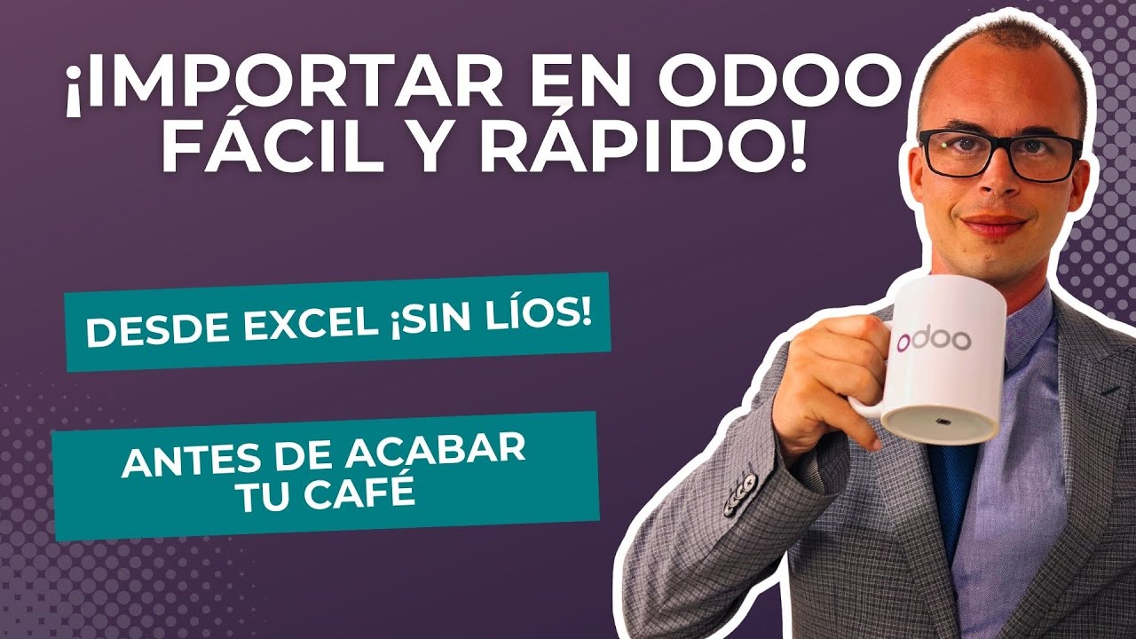 Importa productos con atributos y variantes en Odoo a partir de Excel