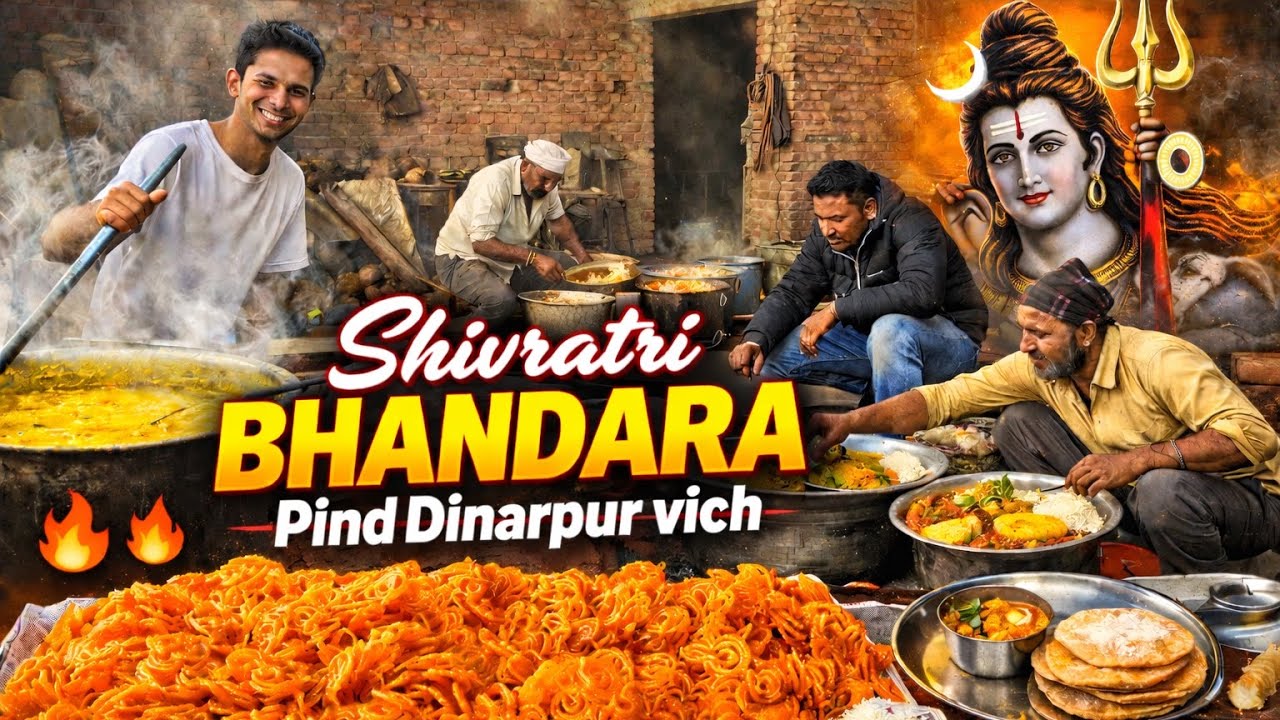 . Pind Vich Shivratri Da Sab To Vadda Bhandara 😍 Dekho Full Video