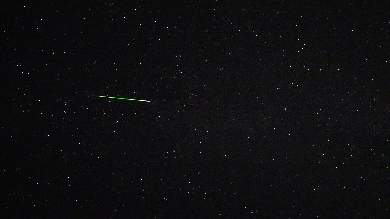 Perseid Meteor Shower 2023 Highlights- Real Time 4K