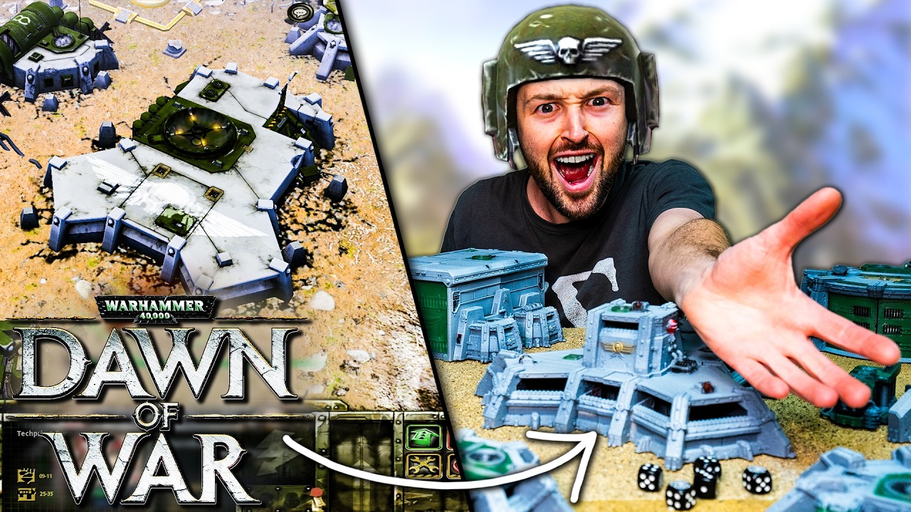 Я играл в Dawn of War с НАСТОЯЩИМИ ТИРАНИДАМИ из Warhammer 40k!