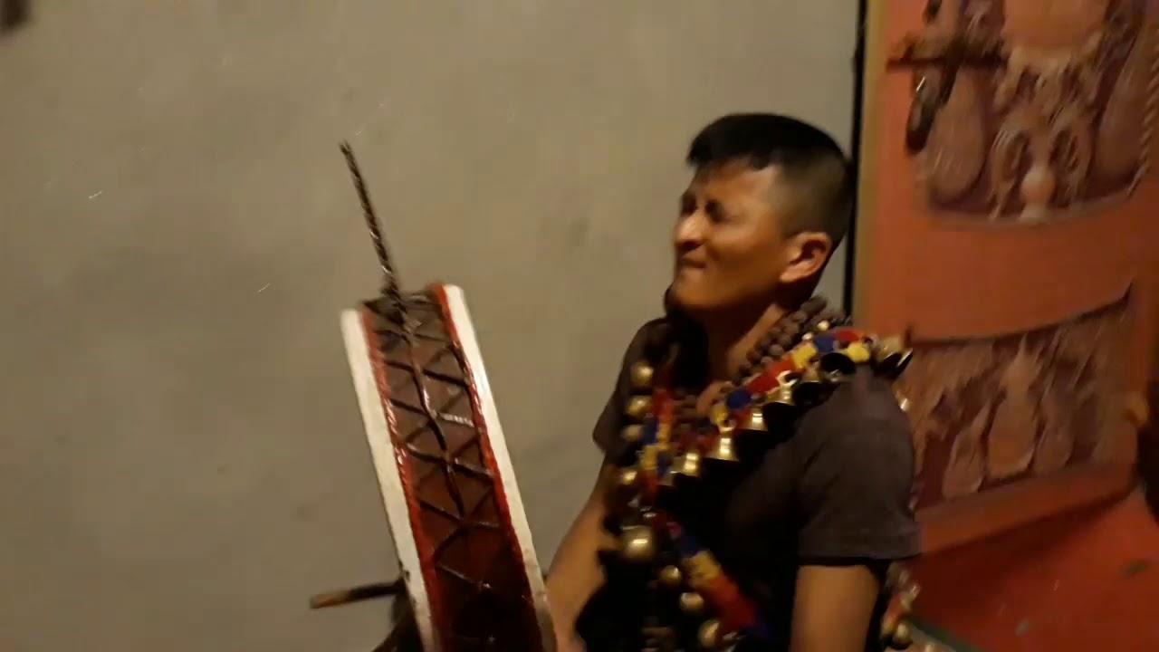 Nepali Shaman Real & Dangerous (Jhakri Guruko Shirma  Deuta Chadhe Pachhi Jhakri Behos Bhayo