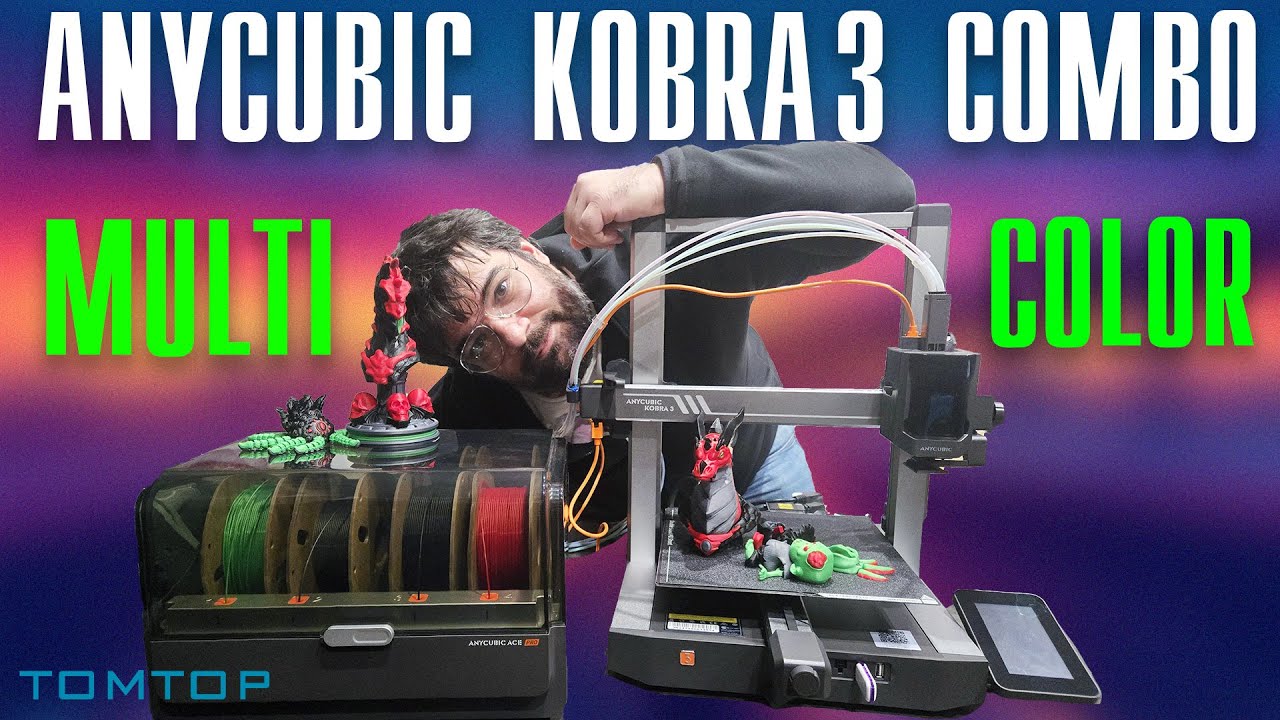 Kobra 3 Combo - Multicolor secondo Anycubic