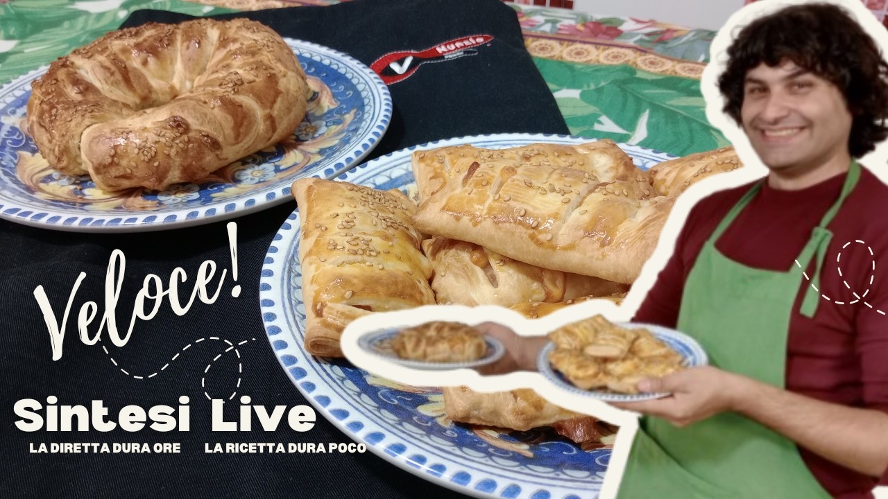 Sintesi Live Merenda salata o antipasto ? Di pasta sfoglia 🎉 #perte