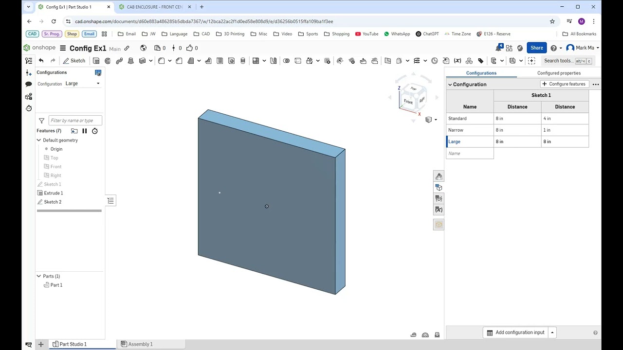 Quick Tip - Onshape Configurations (With Drawing updates)