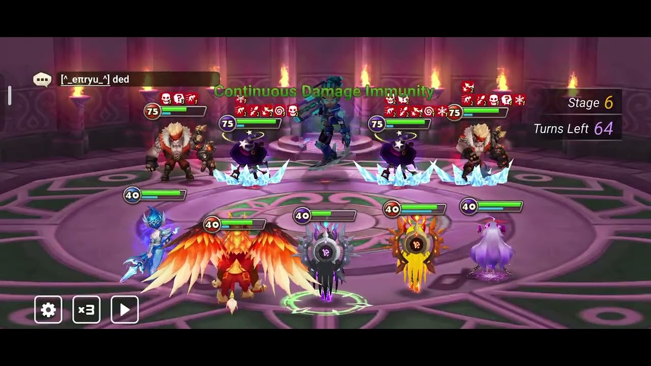 Toa Hell Stage 6, Summoners War