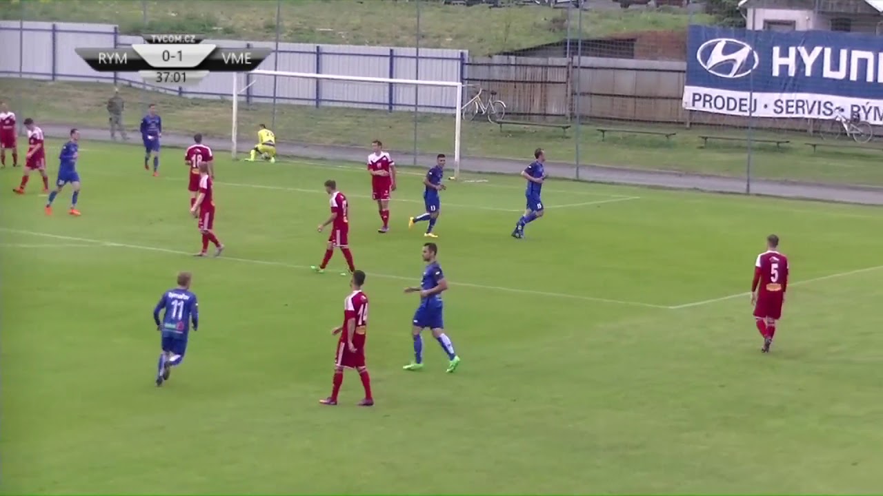 Sestřih utkání: SK Jiskra Rýmařov - FC Velké Meziříčí 2:3 (1:1) - 9.5.2018 (30. kolo)