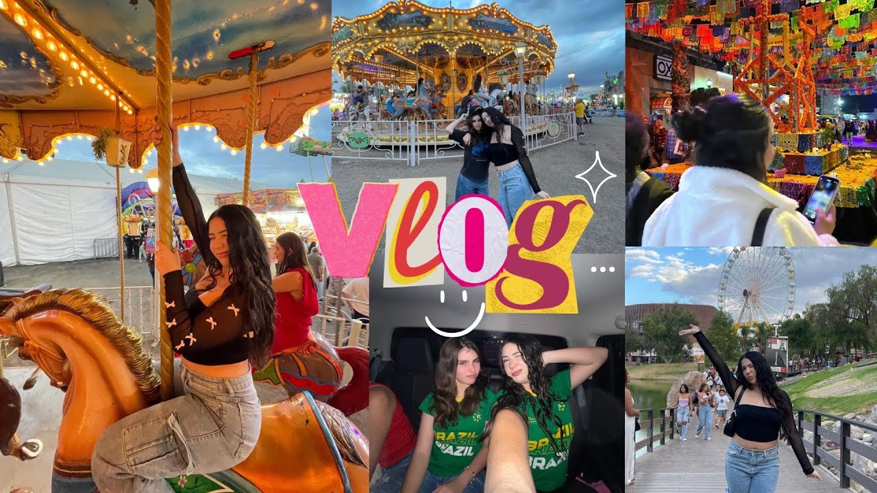 ASÍ SE VIVEN LAS FESTIVIDADES EN MÉXICO 🇲🇽🩷| VLOG 🎠 (FERIA DE SAN MARCOS - DÍA DE MUERTOS ) 🌟