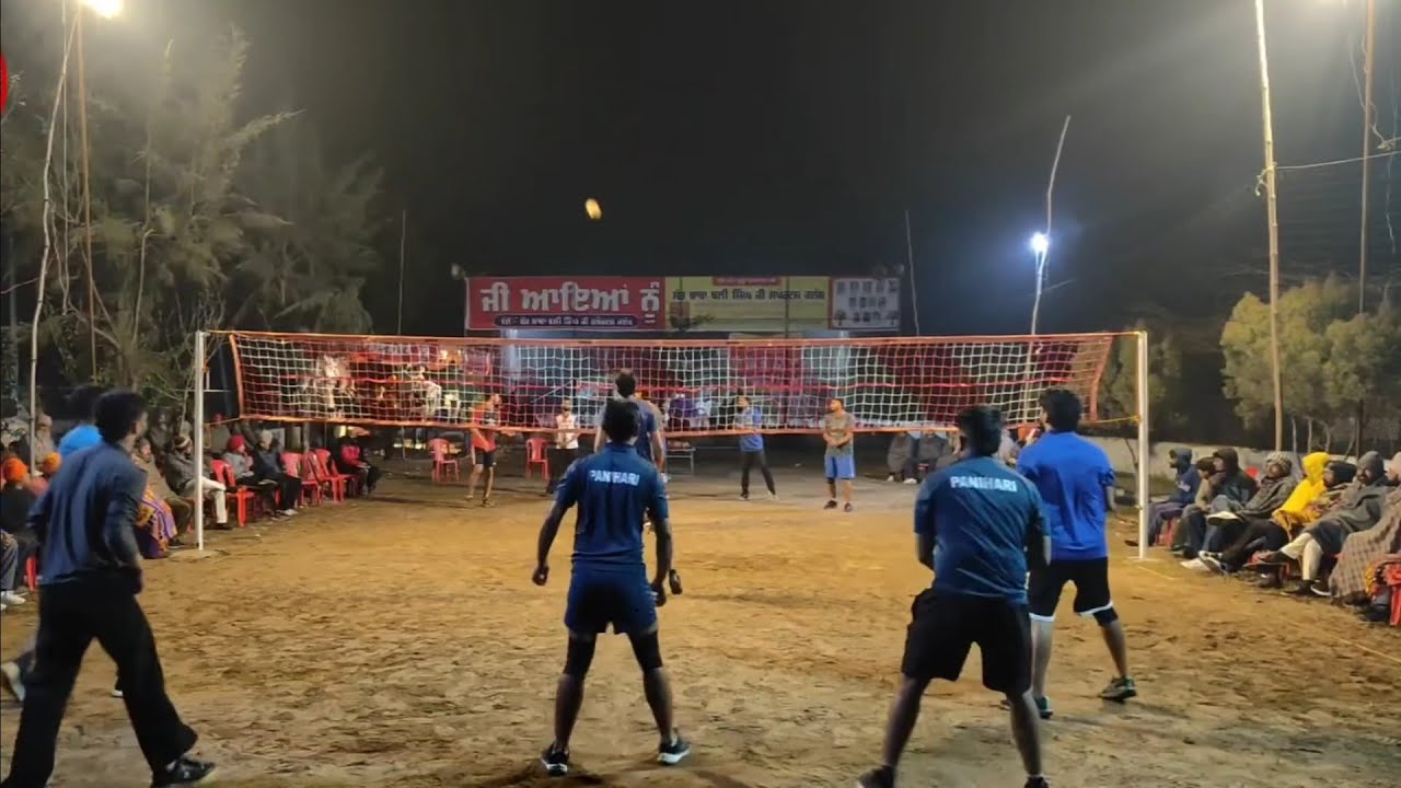 Shallu Panihari (Rahul) Vs Ghatiyawali (Rinku) at Mankiawali Shooting Volleyball Tournament 