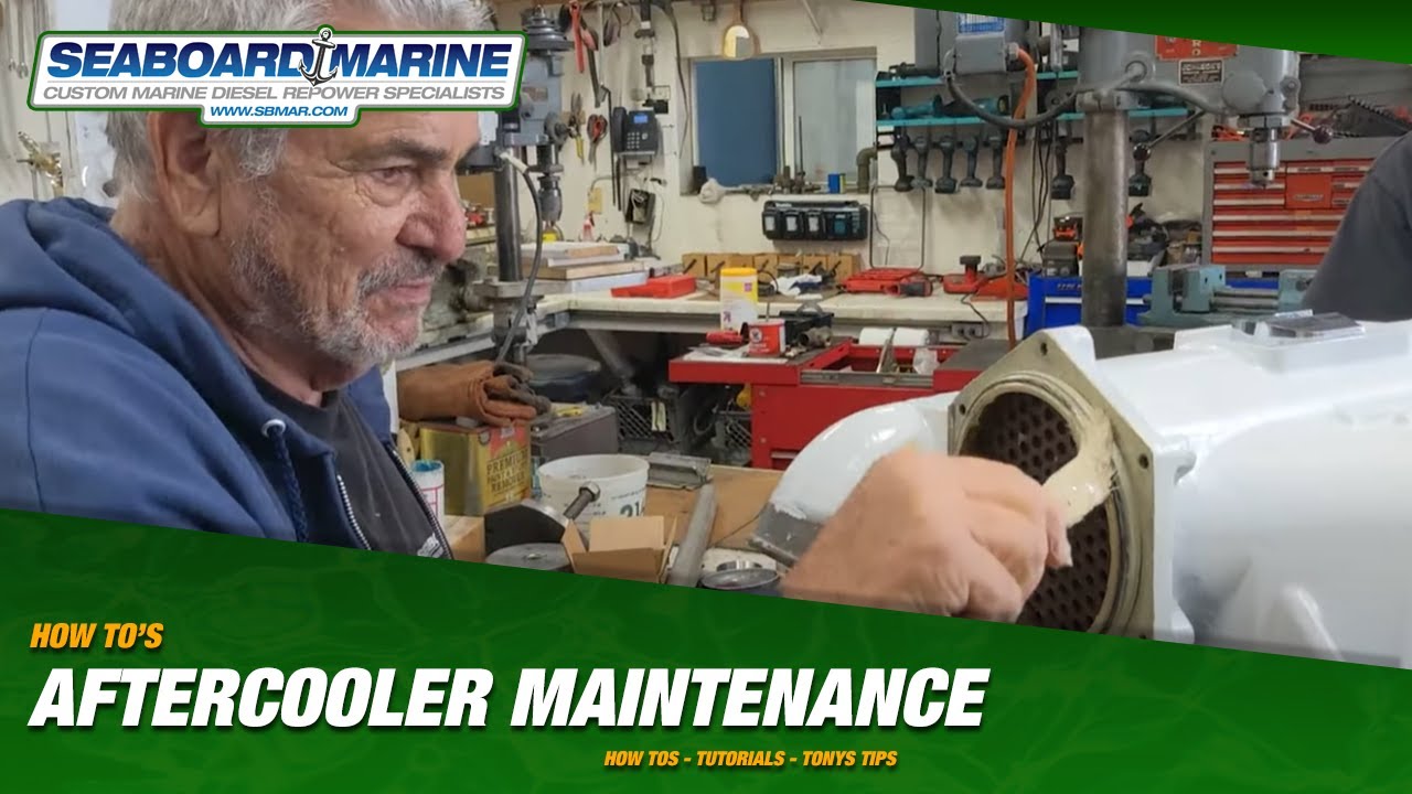 Cummins Marine QSB 6.7 Aftercooler Maintenance