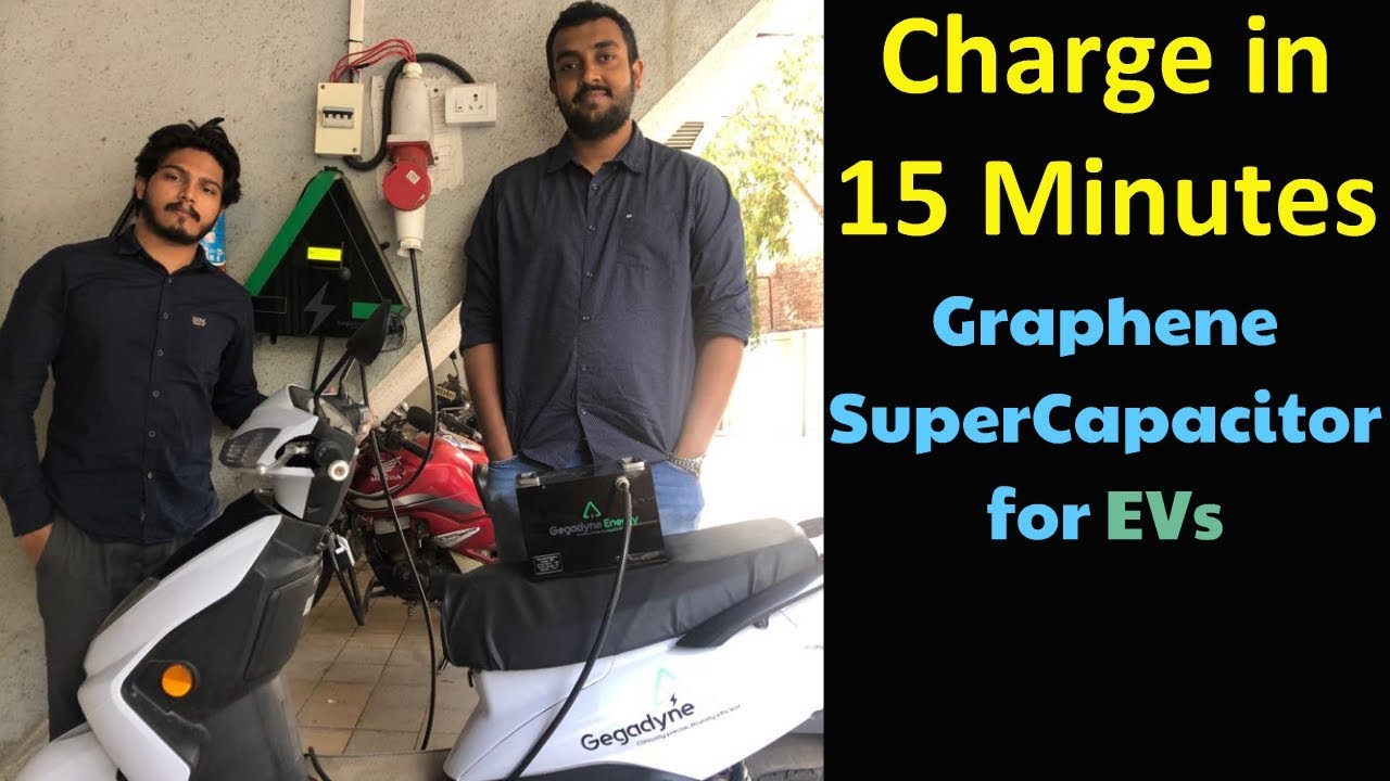 Indian Youngsters Made Graphene SuperCapacitor Battery for Electric Vehicles