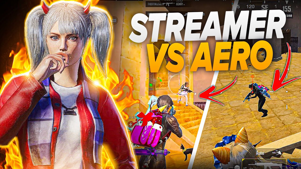 AerO vs Streamer‼️ | Clutched Streamer Team💀 | BGMI⚜️