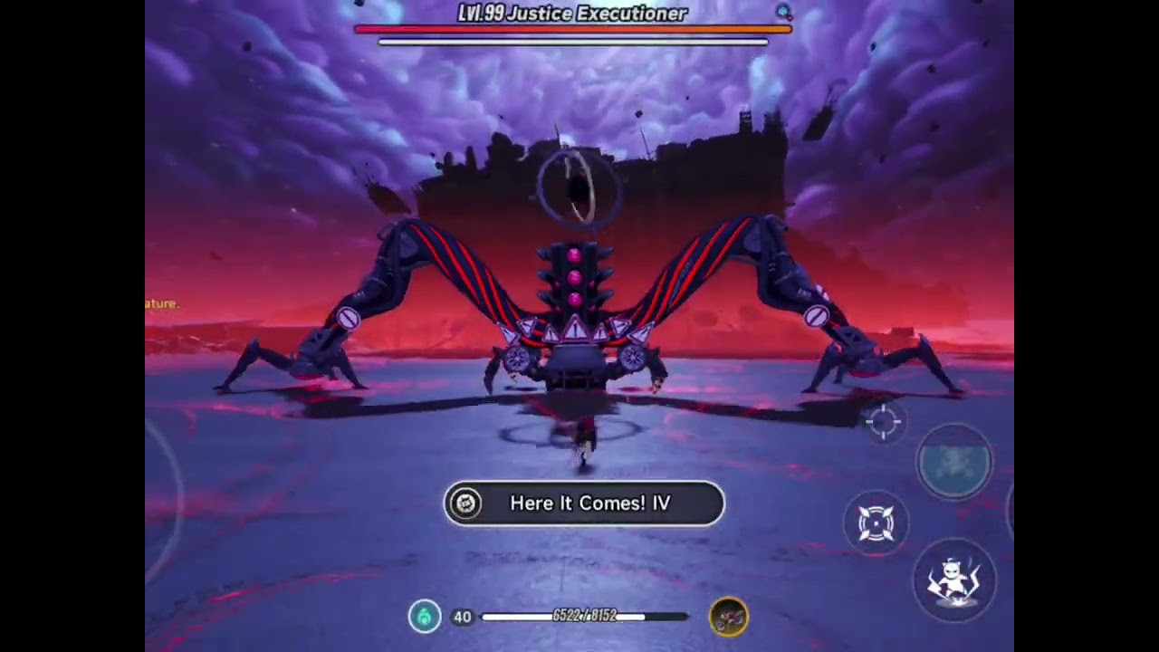 Nanally defeat lvl99 boss with timestop