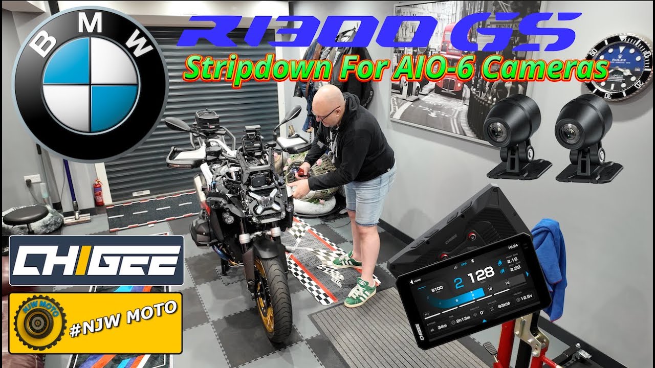 BMW R1300 GS Bodywork & Fuel tank Removal Stripdown How To