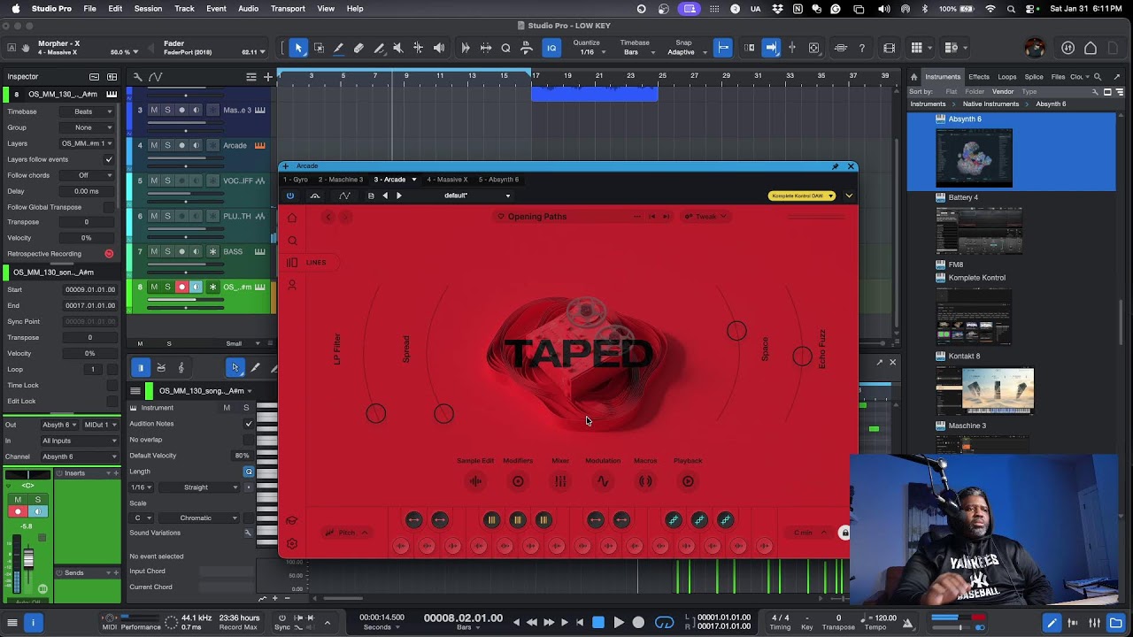 Creative Spasciz Livestream - Working on Some Beats