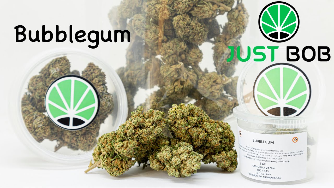 Bubblegum CBD - Cannabis legal - JustBob FRA