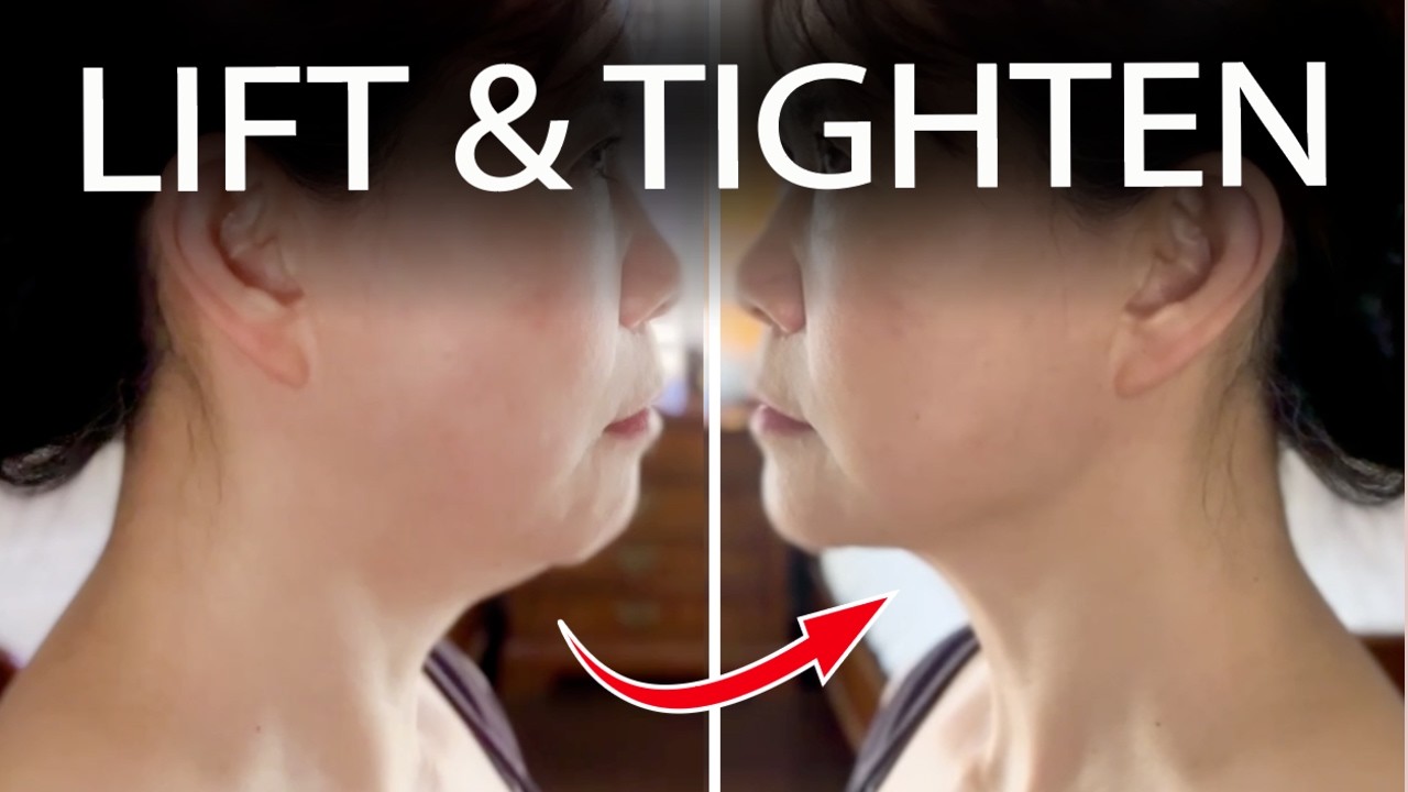 Remove Jawline Sagging Naturally | Face Yoga to Reverse Aging & Lift Your Face