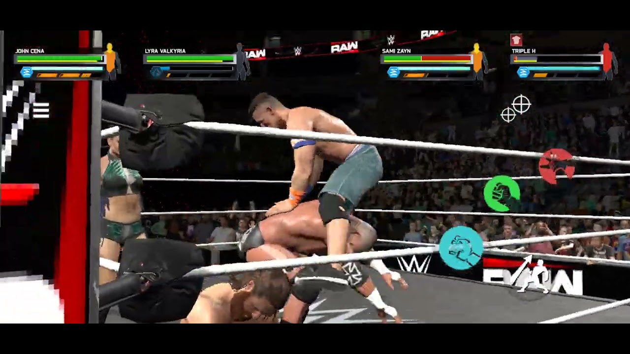 WWE2K25 Royal Rumble John Cena beats all to win