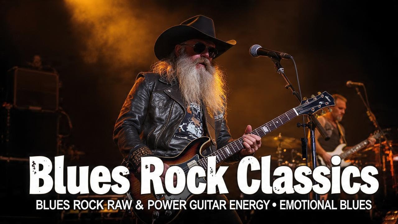Eric Clapton, ZZ Top, Hendrix, The Animals Inspired Rock Blues & Soul Power