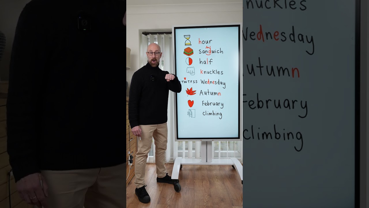 Silent Letters! #learnenglish #grammar