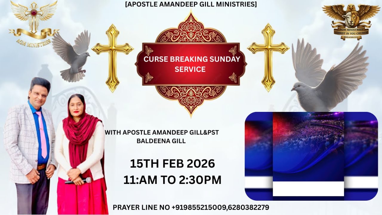 𝐂𝐔𝐑𝐒𝐄 𝐁𝐑𝐄𝐀𝐊𝐈𝐍𝐆 𝐒𝐔𝐍𝐃𝐀𝐘 𝐒𝐄𝐑𝐕𝐈𝐂𝐄 𝟏𝟓𝐓𝐇 𝐅𝐄𝐁 𝟐𝟎𝟐𝟔