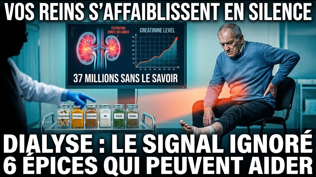 Cette ÉPICE purifie vos REINS et élimine les toxines dans votre corps