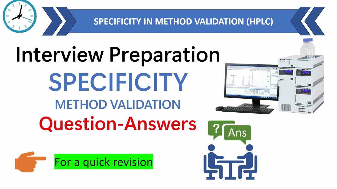 Specificity in Method Validation Explained | HPLC Real Examples | Pharma Interview Q&A