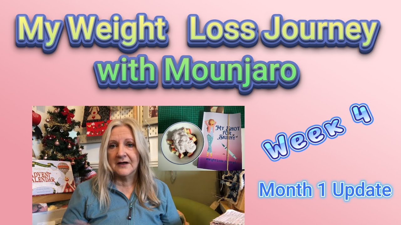 Mounjaro Week 4 | My Weight Loss Journey so far | Feeling great on 2.5mg #mounjaro