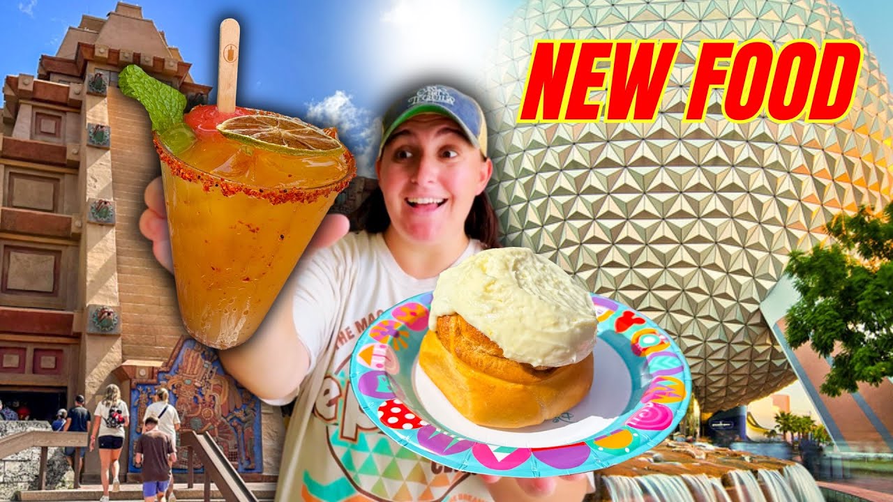 New Food in EPCOT You HAVE to Try- Connections Eatery, Sunshine Seasons & More! | Walt Disney World