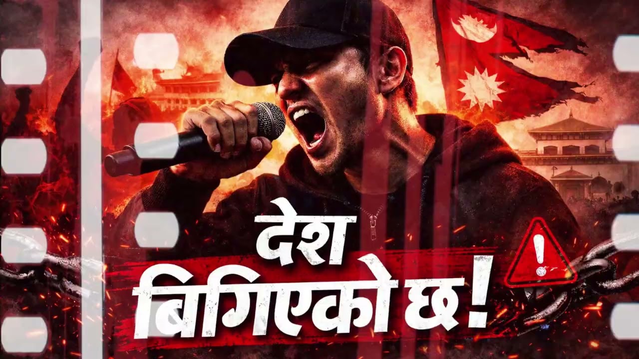 देश बिग्रेको छ! | Bold Nepali Protest Rap | History Speaks | Political Rap Nepal