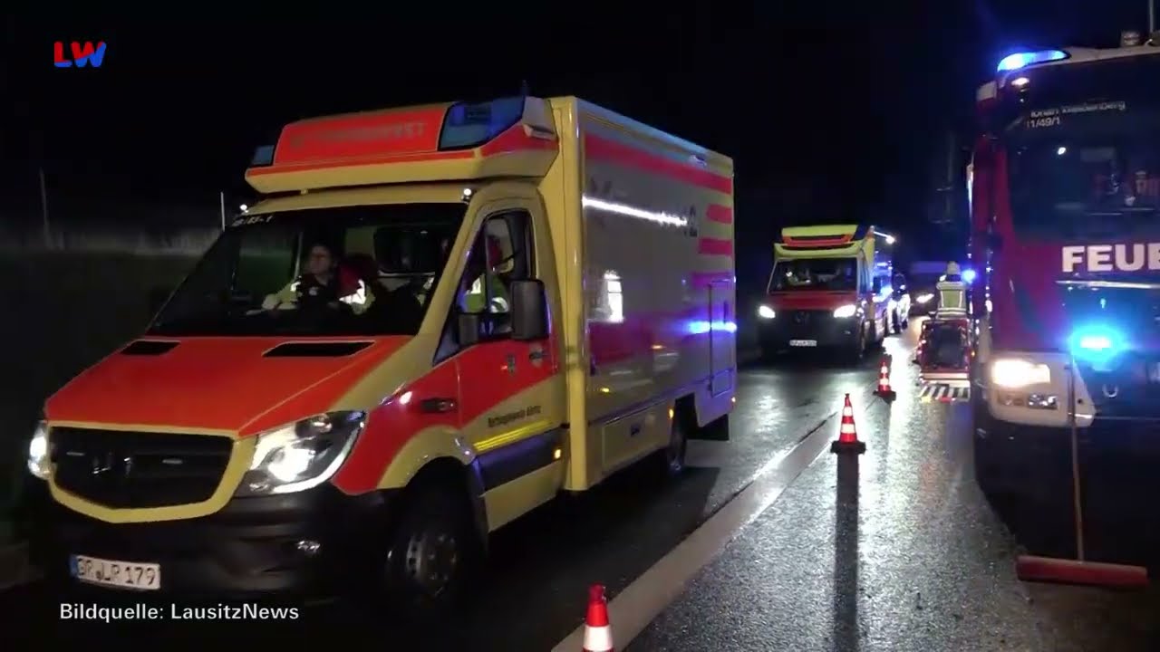 Weißenberg / Nieder Seifersdorf: Schwerer Verkehrsunfall - LAUSITZWELLE