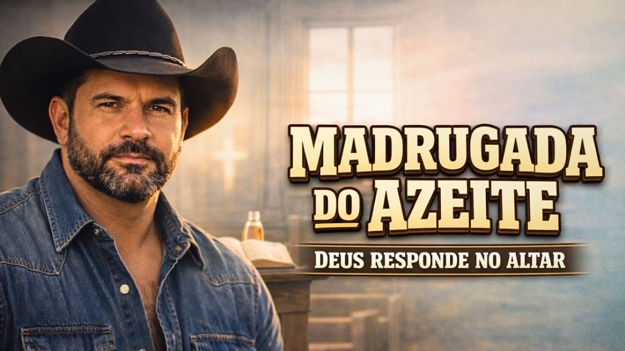 A MADRUGADA DO AZEITE (Sertanejo Gospel Raiz) | Oração Forte no Altar