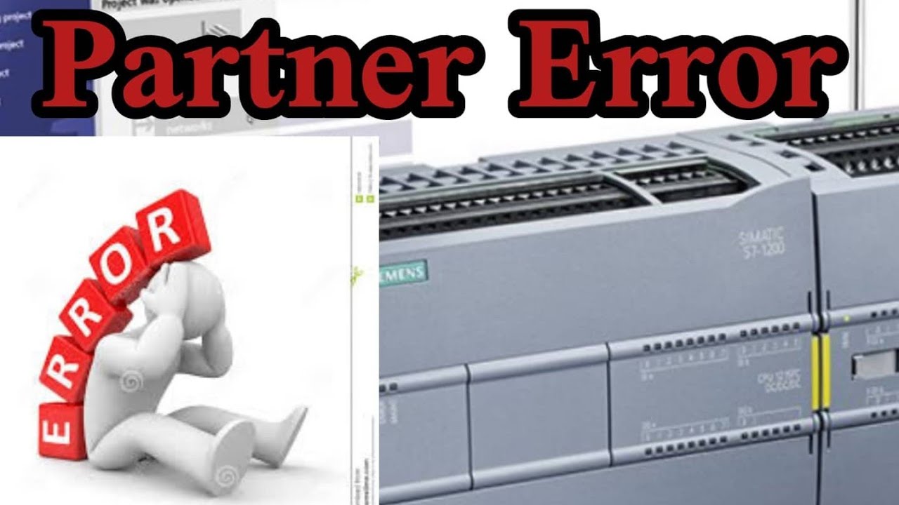 PLC Hardware configuration error partner error