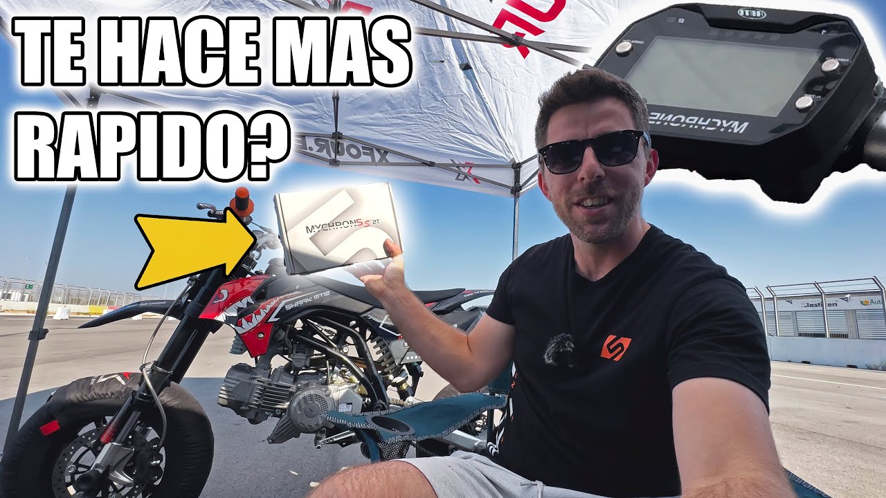ESTRENO TELEMETRIA EN MI PITBIKE