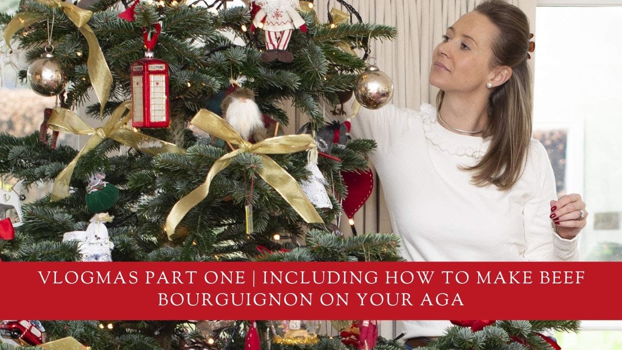 Vlogmas Part One | Including How To Make Beef Bourguignon on your Aga