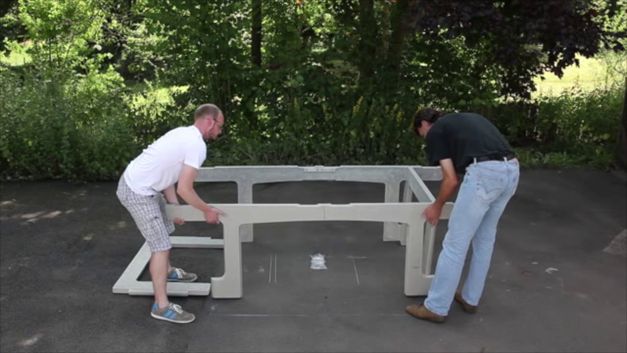 Maillith Tischtennisplatten aus Polymerbeton – Outdoor Tischtennis made in Germany