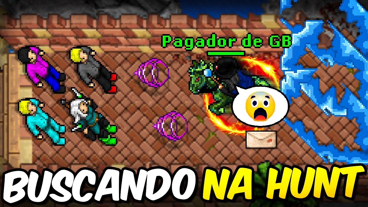 Pagador de GB deu CLAIMED e Achou que iria Ca&ccedil;ar Suave no TIBIA 🔥