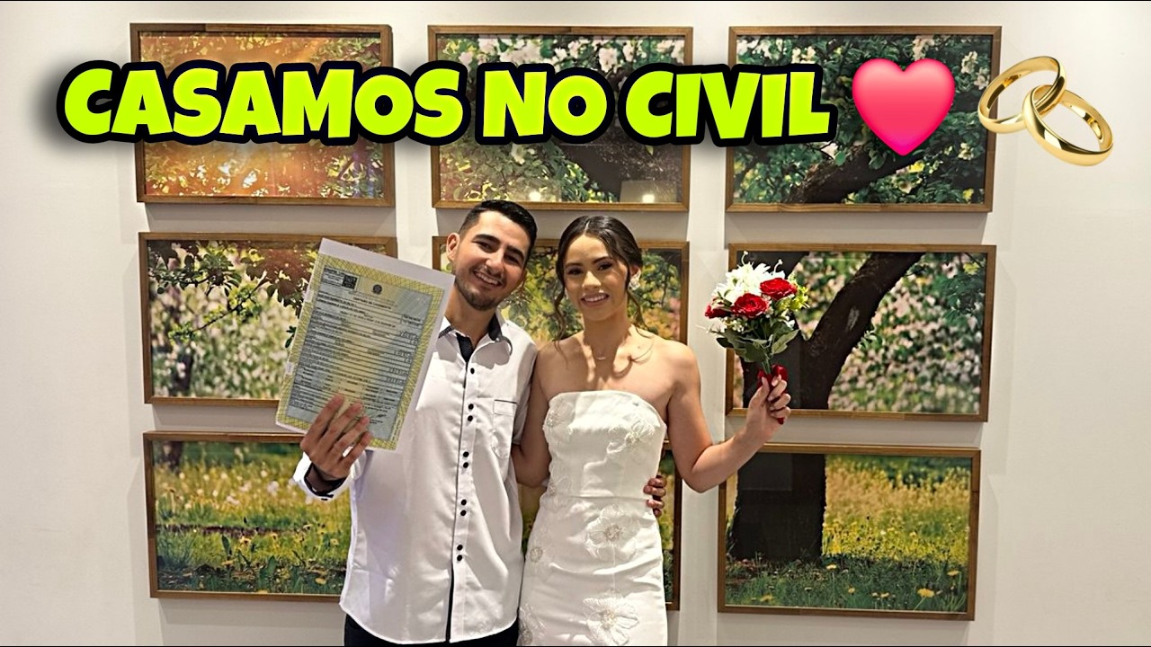 NOSSO CASAMENTO NO CIVIL❤️