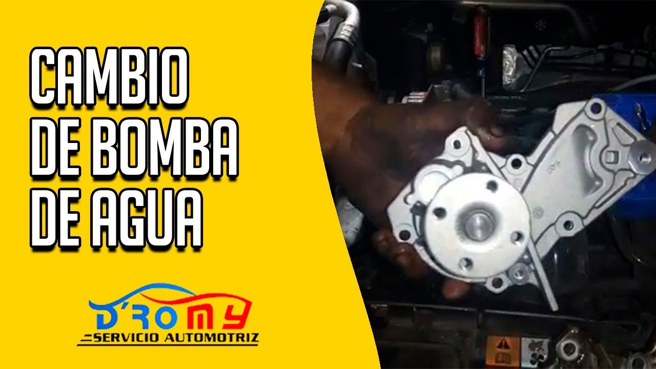 COMO REALIZAR UN CAMBIO DE BOMBA DE AGUA EN UN FORD FIESTA 2016