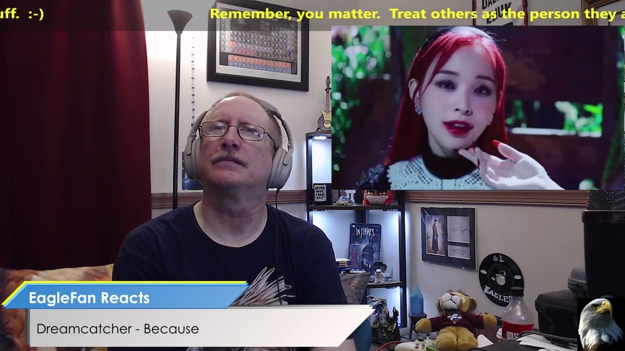 EagleFan Reacts to Because by Dreamcatcher - Great!!!