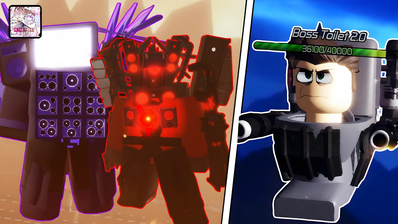 Duoing BOSS RUSH MODE In Ultra Toilet Fight 2 ROBLOX!