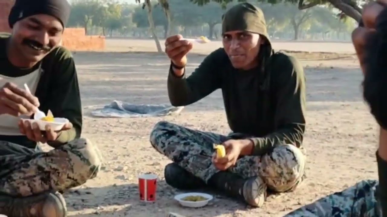 After running morning vlog with breakfast #army #police #khaki #khakilover #power #energy #khakhi