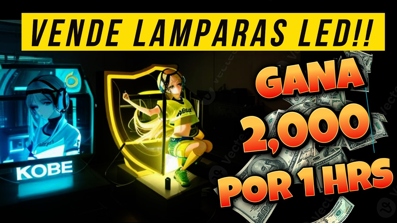 COMO HACER 10 lamparas LED en SEGUNDOS!!! (corte láser co2)