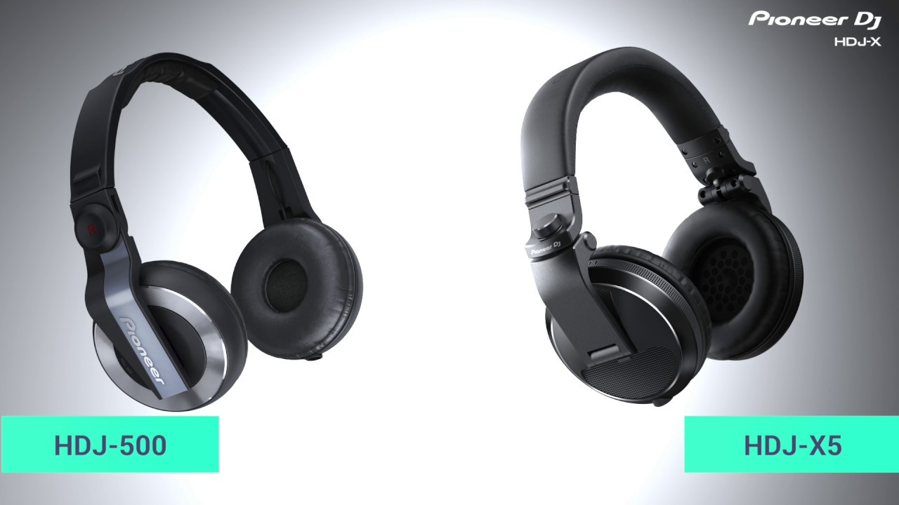 Pioneer HDJ-X5 - Обзор и сравнение с HDJ-500