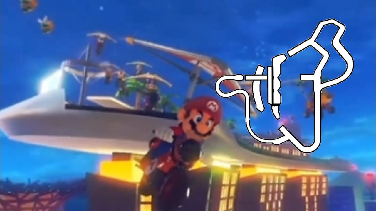 Updated Singapore Speedway Route Prediction for Mario Kart 8 Deluxe