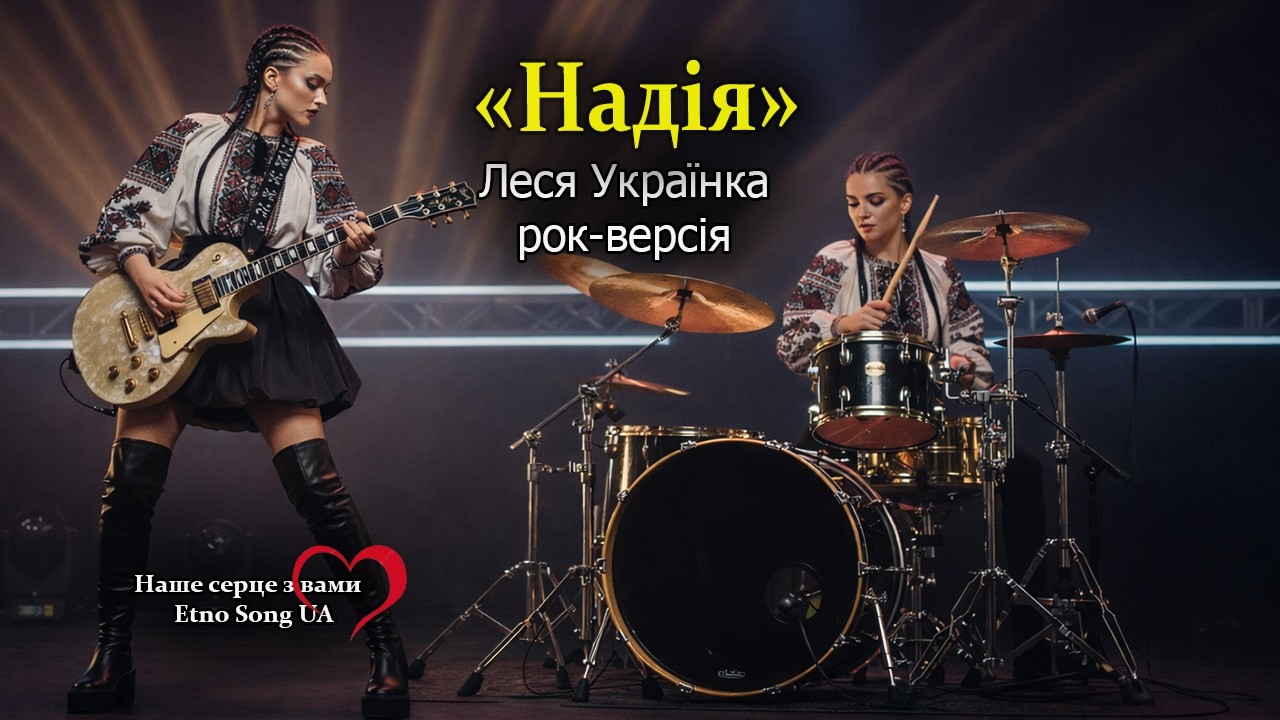 Леся Українка — «Надія» | Сучасна рок-пісня на вірш